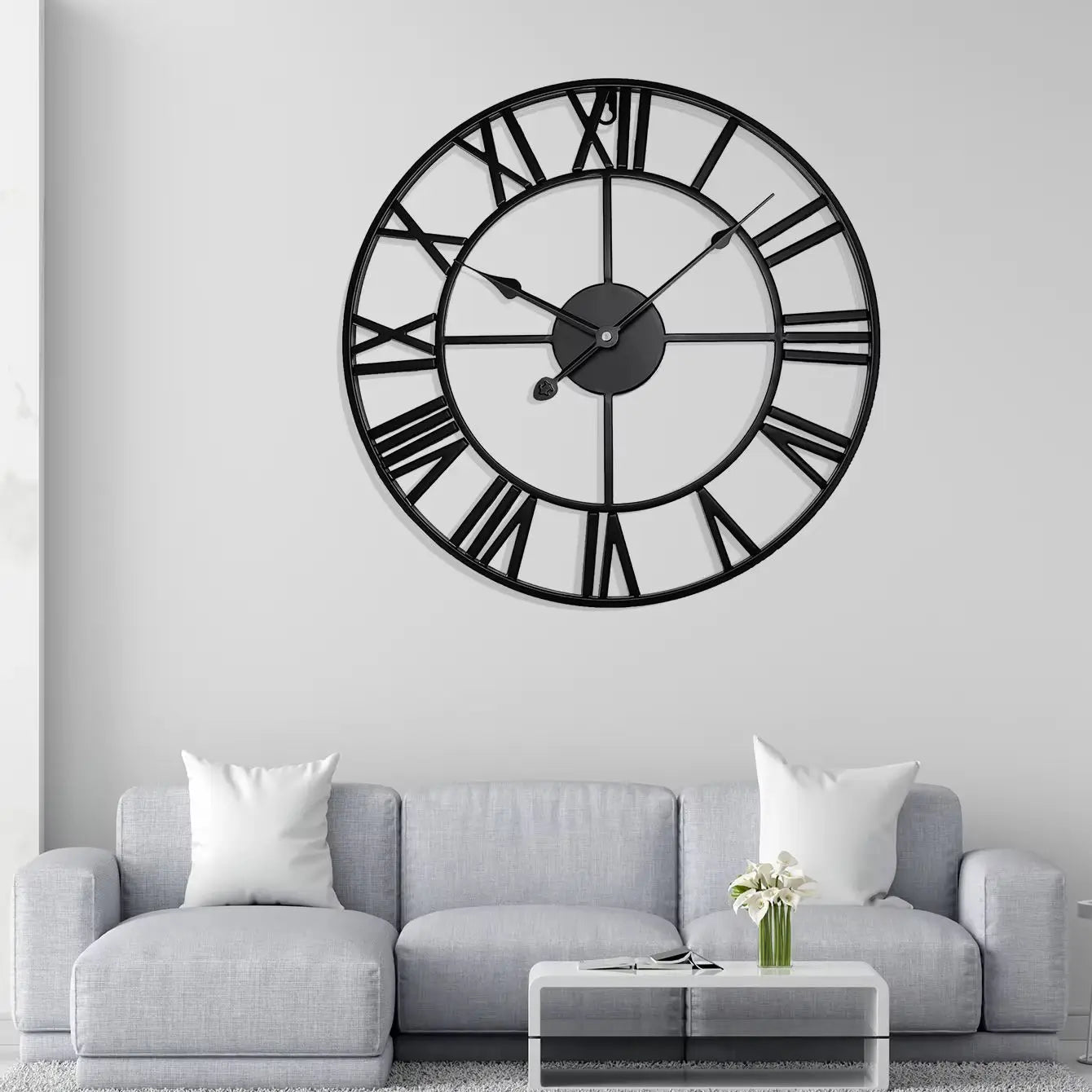 Large Roman Wall Clock