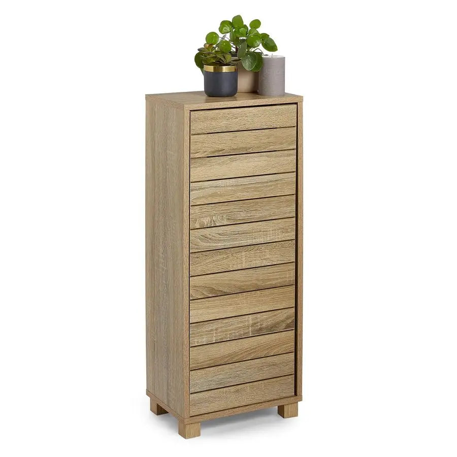 Oak Bathroom Floor Cabinet