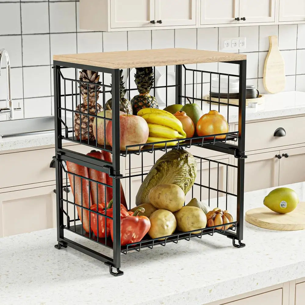 2 Tier Fruit Basket
