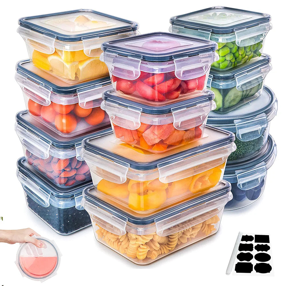 12 Piece Fridge Storage