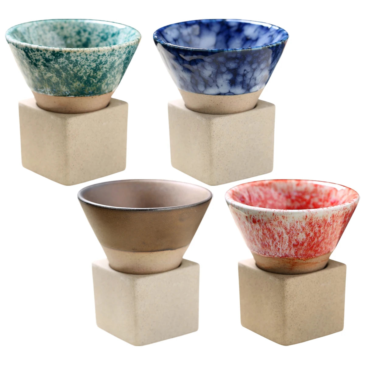 Ceramic Coffee Mug Set