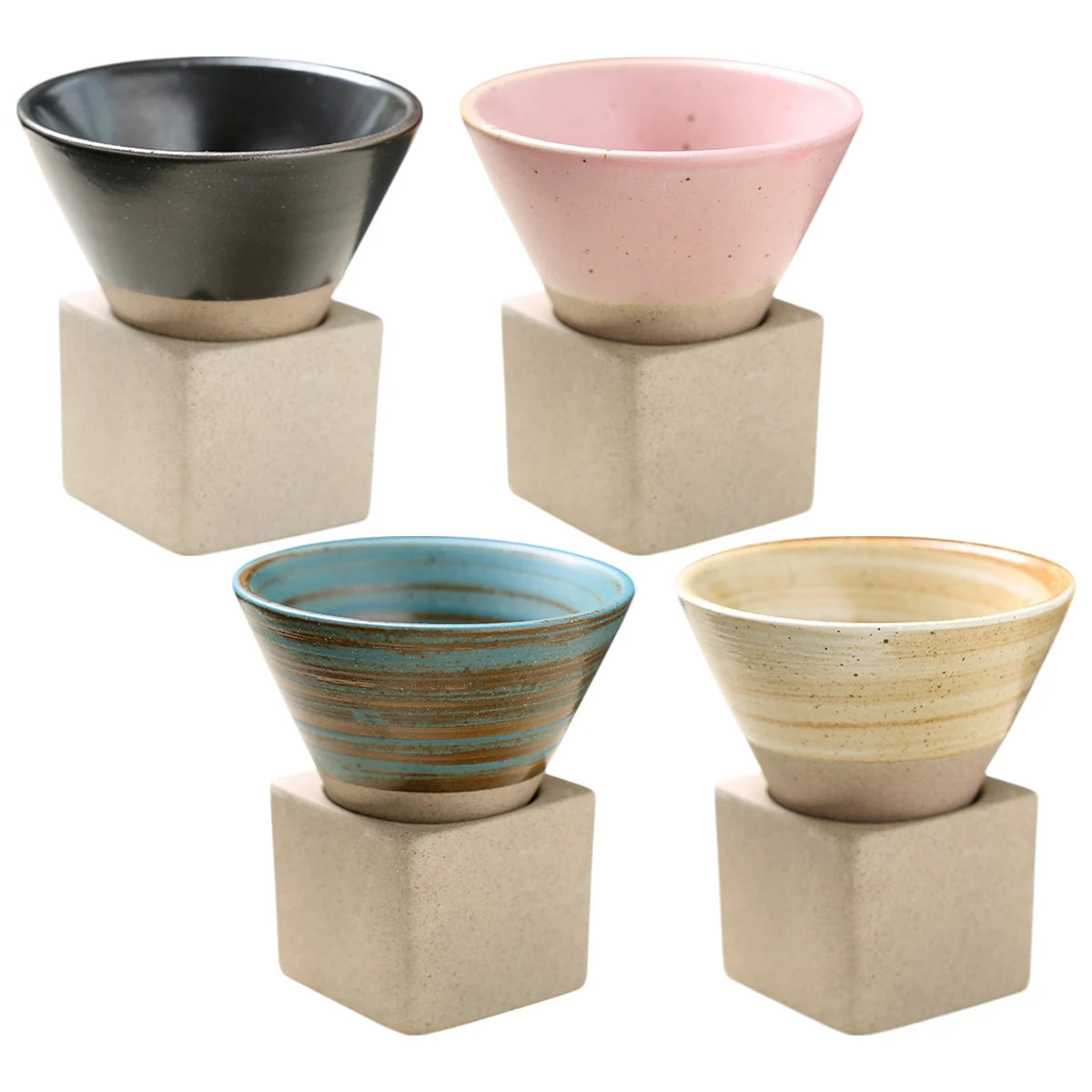 Ceramic Coffee Mug Set