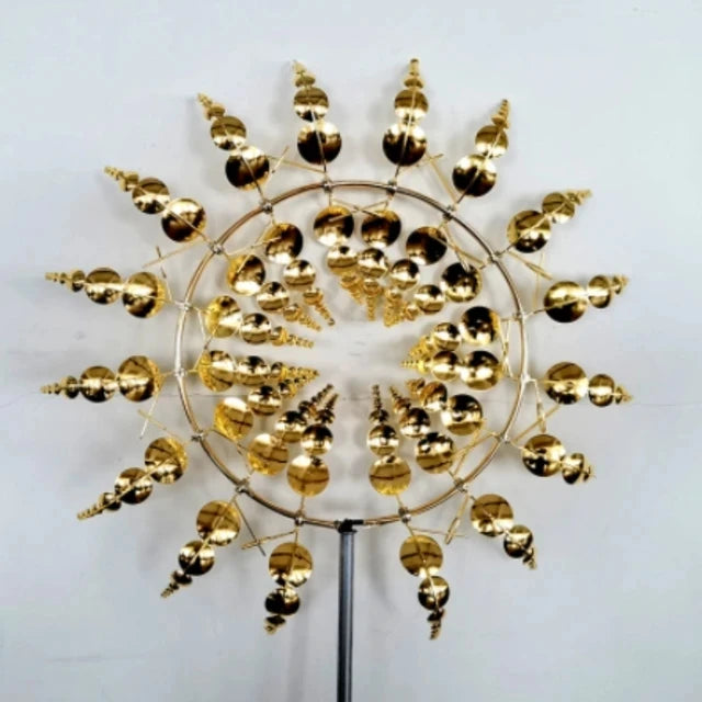 Metal Windmill Garden Spinner